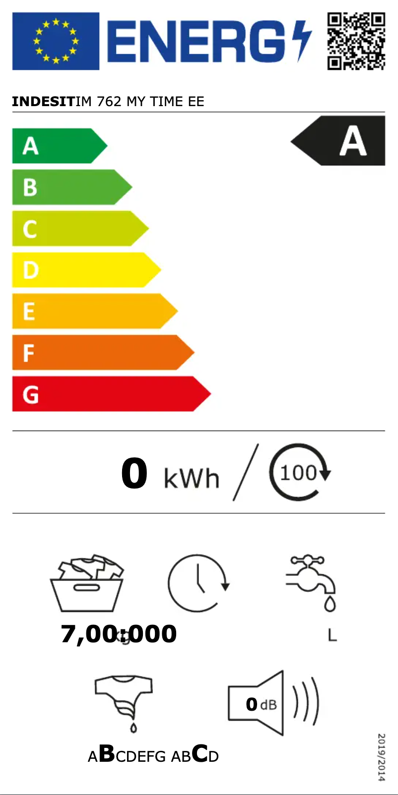 Página 1 del manual Manual de usuario Indesit IM 762 MY TIME EE