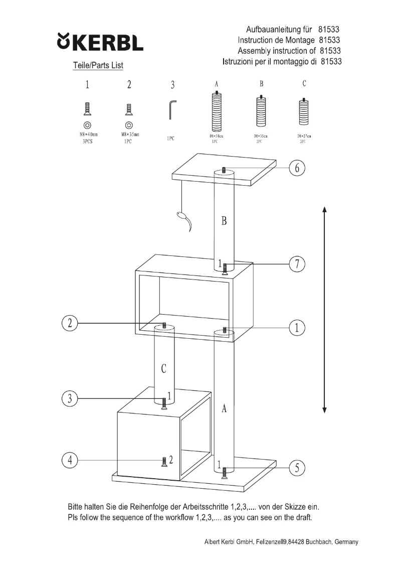 Página 1 del manual Manual de usuario Kerbl Capella 81533