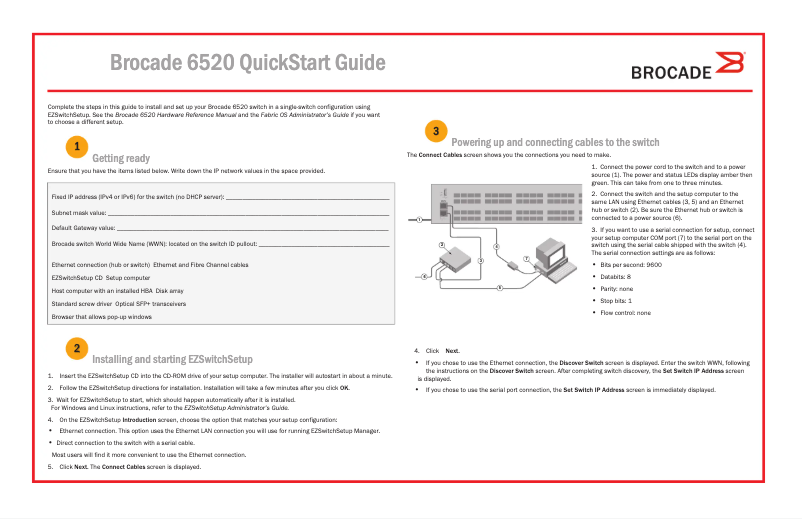 Página 1 del manual Manual de usuario Dell Brocade 6520