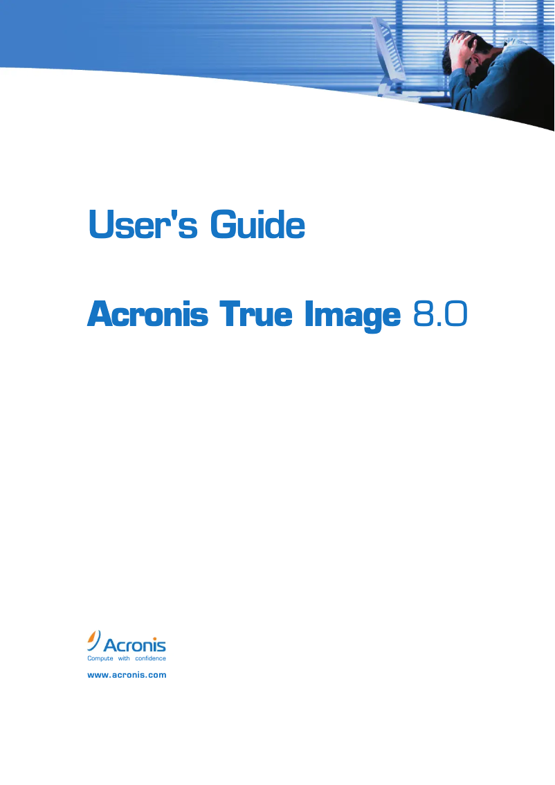 Página 1 del manual Manual de usuario Acronis True Image Home 8.0