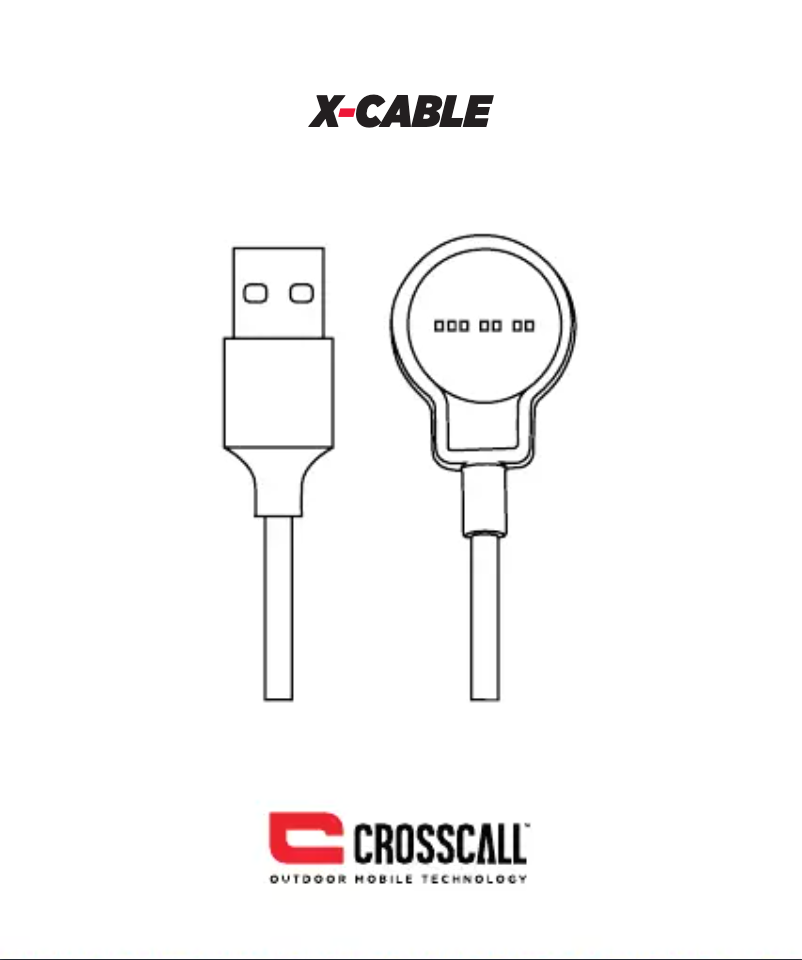 Página 1 del manual Manual de usuario Crosscall X-CABLE