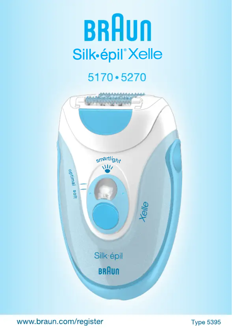 Página nº 1 - Manual de usuario Braun Silk-epil Xelle 5170
