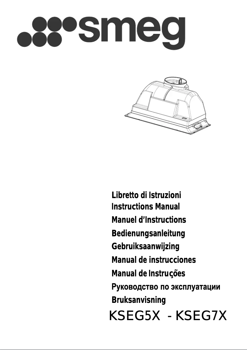 Página nº 1 - Manual de usuario Smeg KSEG5X