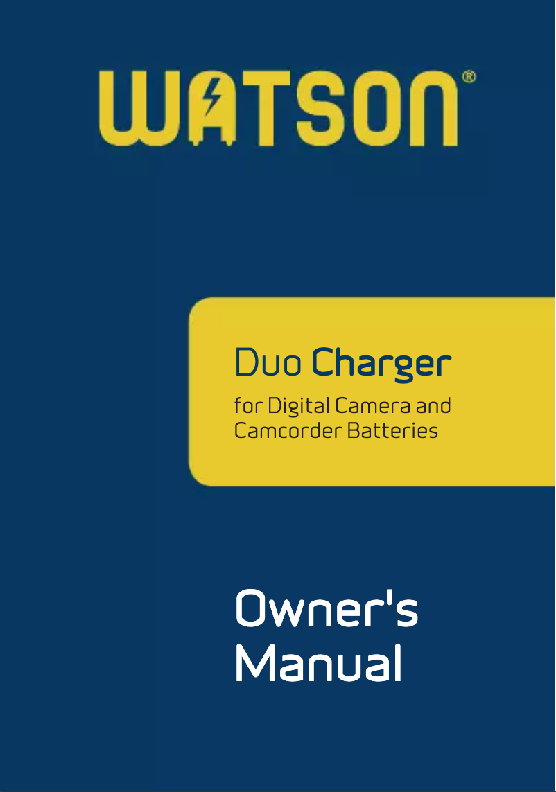 Imagen de la primera página del manual del dispositivo Duo LCD