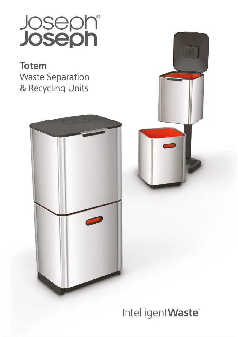 Página 1 del manual Manual de usuario Joseph Joseph Totem