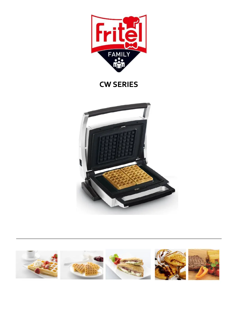 Página 1 del manual Manual de usuario Fritel CW 2448