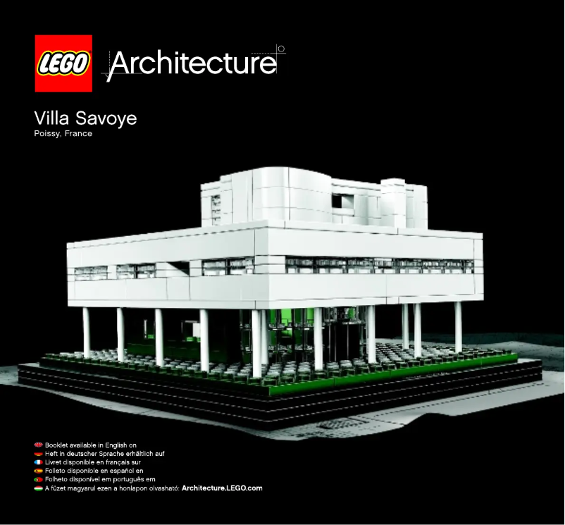 Página 1 del manual Manual de usuario Lego Villa Savoye