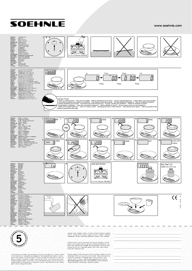 Imagen de la primera página del manual del dispositivo 66175