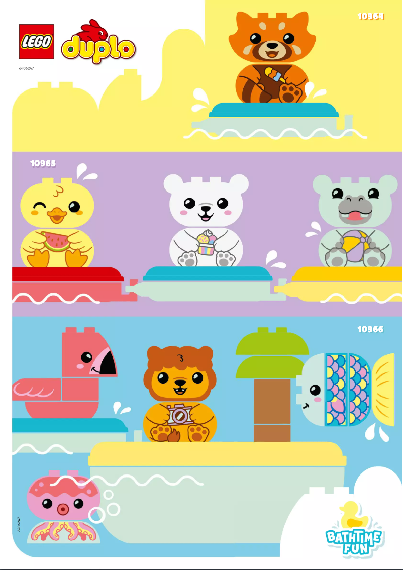 Página 1 del manual Manual de usuario Lego Duplo 10966