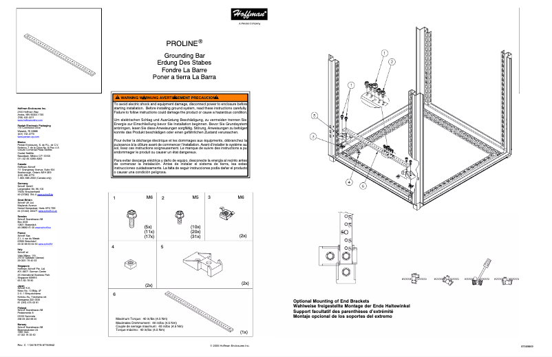 Página nº 1 - Manual de usuario Hoffman PGS6K