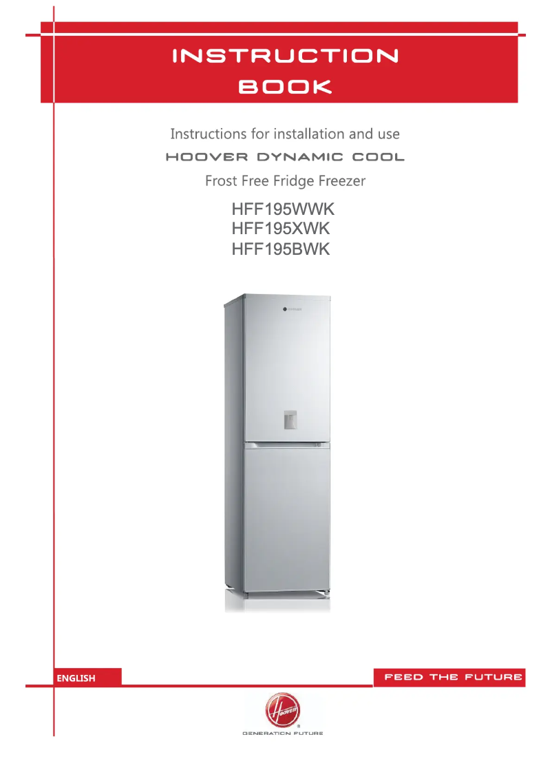 Página 1 del manual Manual de usuario Hoover HFF 195 XWK/P