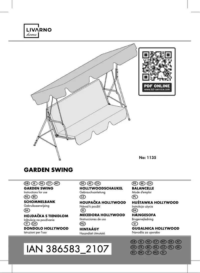 Imagen de la primera página del manual del dispositivo IAN 386583