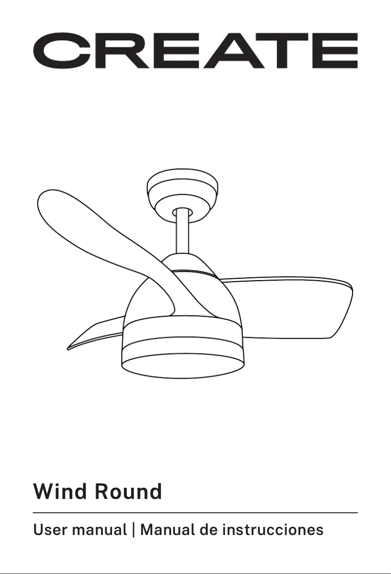 Página 1 del manual Manual de usuario Create WIND ROUND