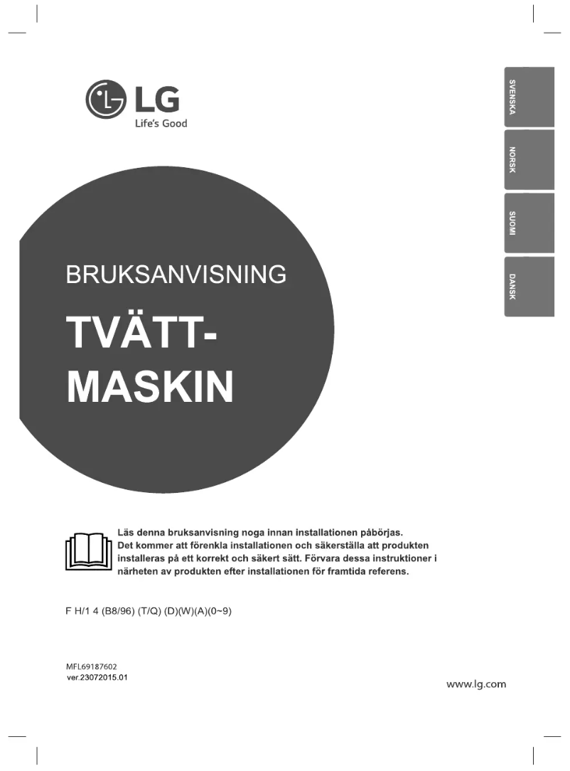 Imagen de la primera página del manual del dispositivo FH4B8QDA0