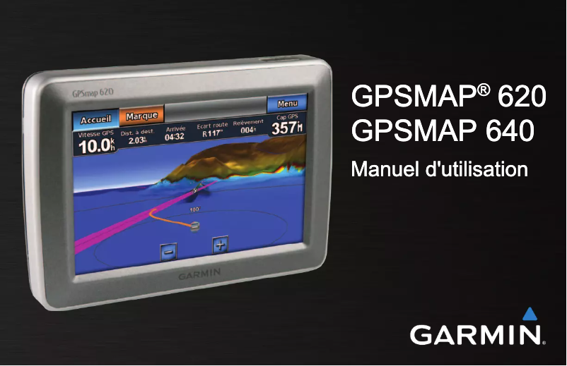 Página 1 del manual Manual de usuario Garmin GPSMAP 620