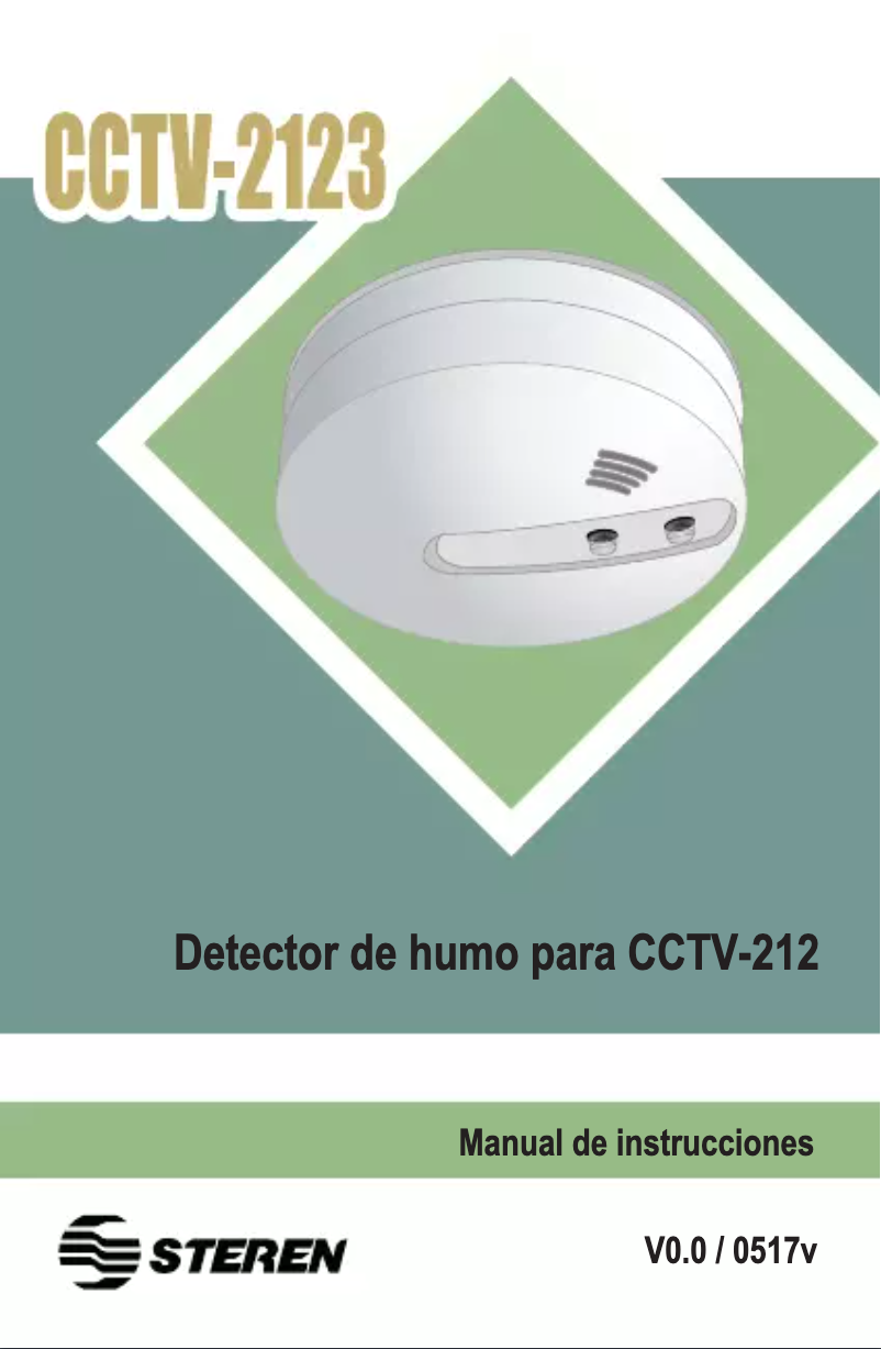 Página 1 del manual Manual de usuario Steren CCTV-2123
