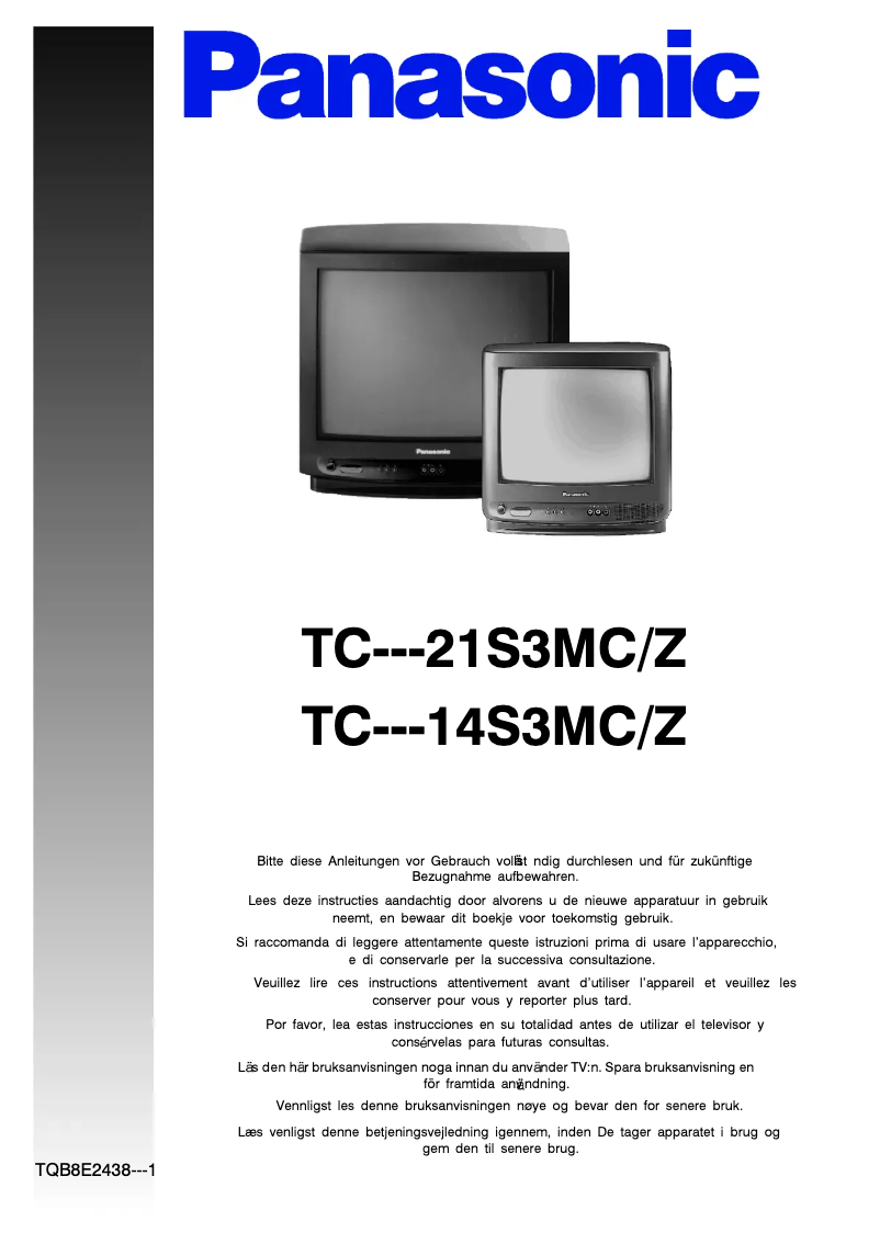 Imagen de la primera página del manual del dispositivo TC-21S3MCZ