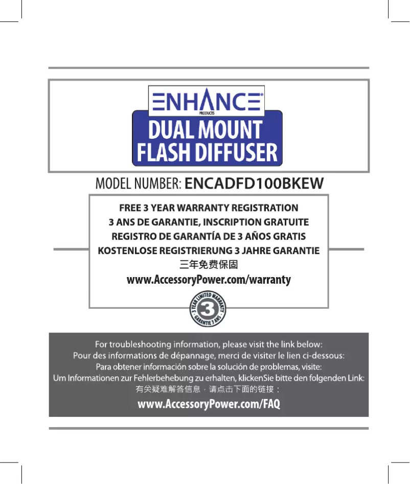 Página nº 1 - Manual de usuario Accessory Power ENCADFD100BKEW