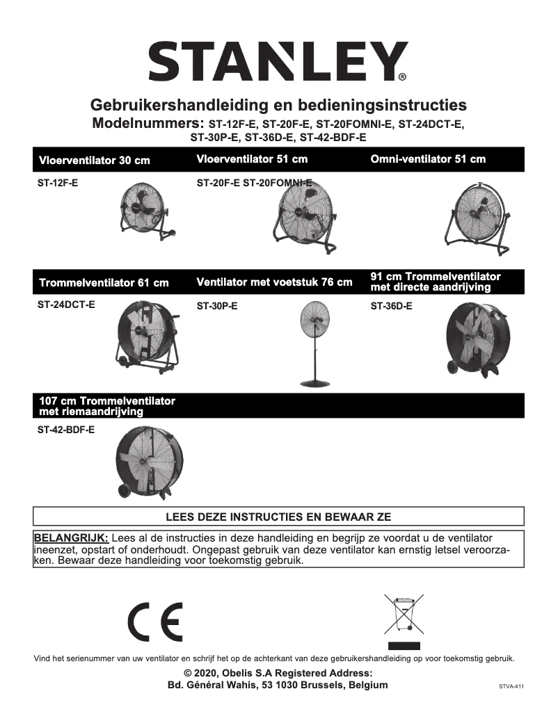 Imagen de la primera página del manual del dispositivo ST-30P-E