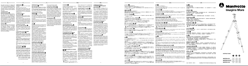 Página 1 del manual Manual de usuario Manfrotto BeFree