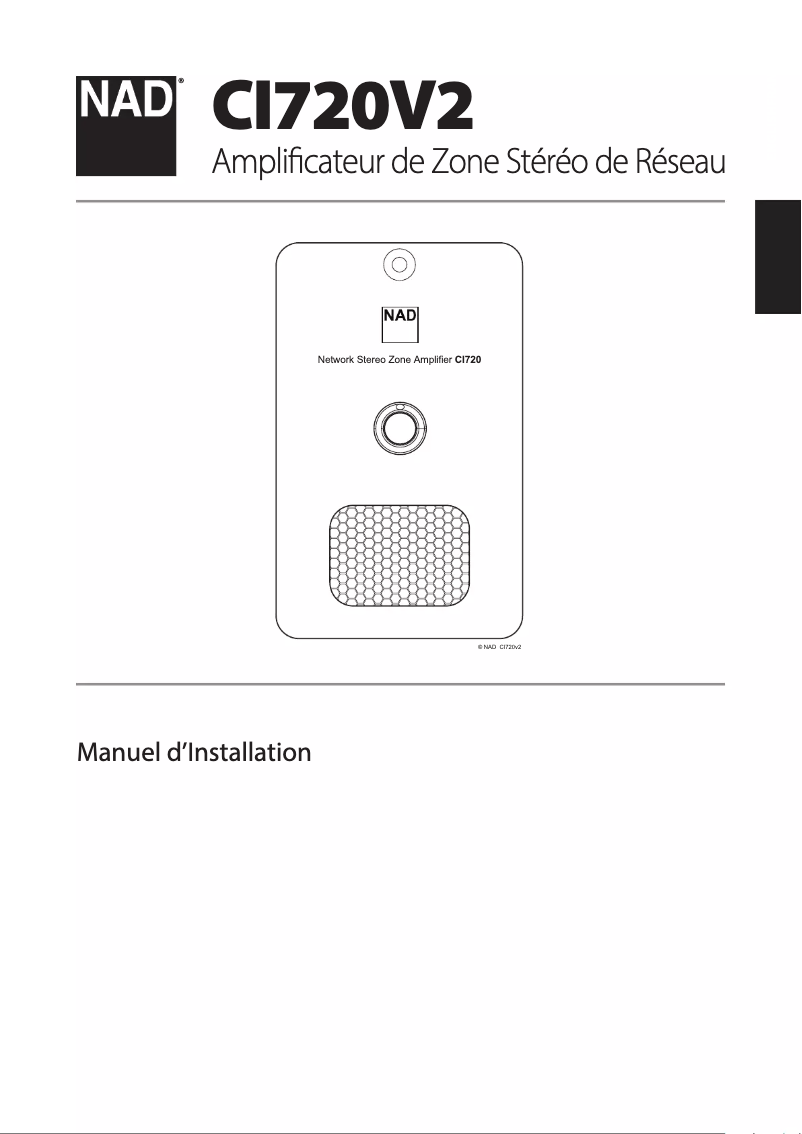 Imagen de la primera página del manual del dispositivo CI 720 V2