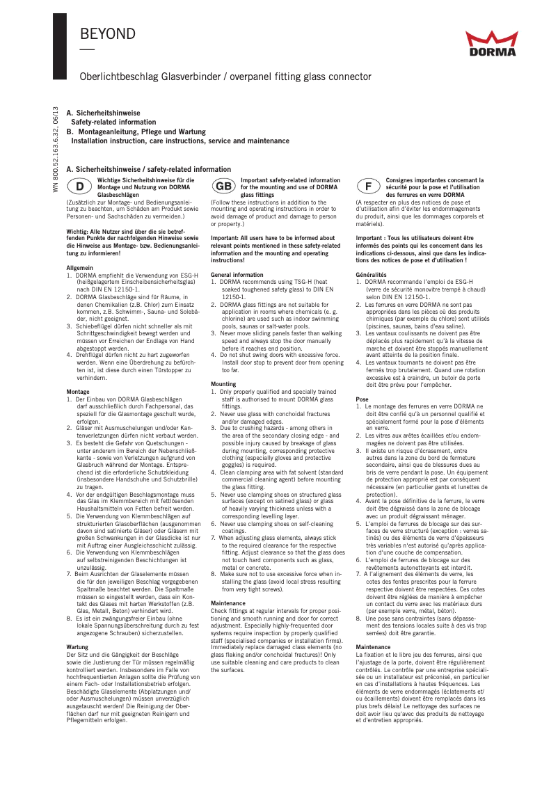 Imagen de la primera página del manual del dispositivo Beyond