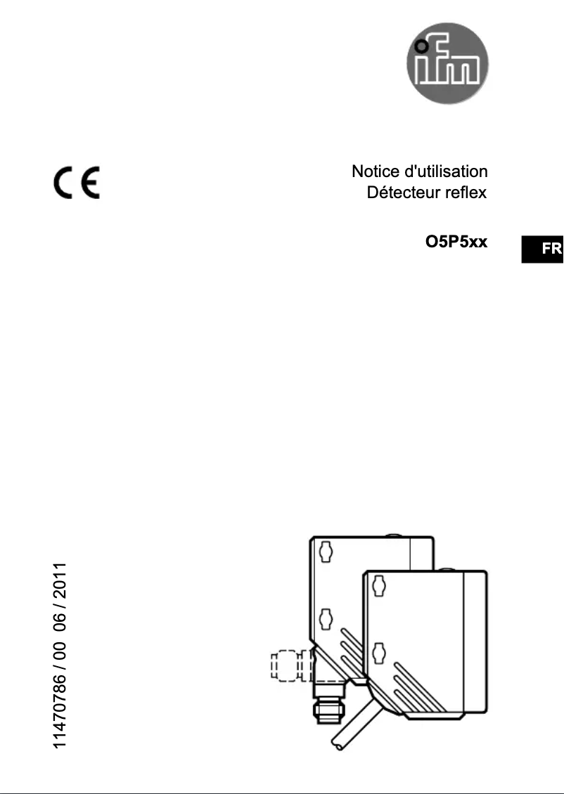 Imagen de la primera página del manual del dispositivo O5P503