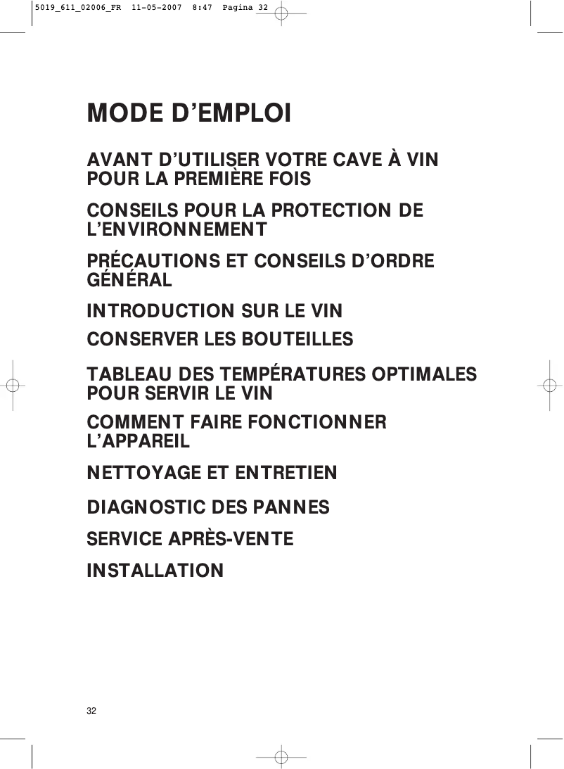 Imagen de la primera página del manual del dispositivo KRIW 1230