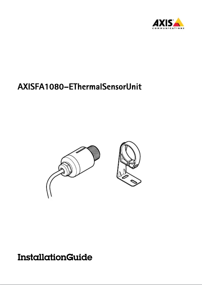 Imagen de la primera página del manual del dispositivo FA1080-E