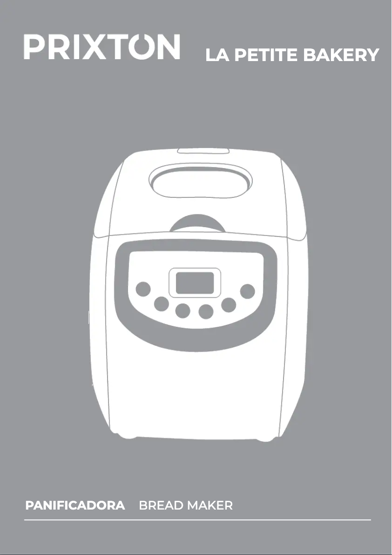 Imagen de la primera página del manual del dispositivo La Petite Bakery