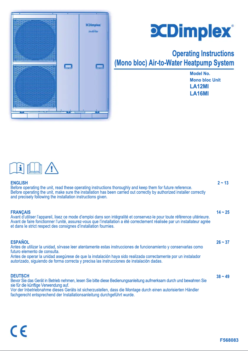 Imagen de la primera página del manual del dispositivo LA9MI