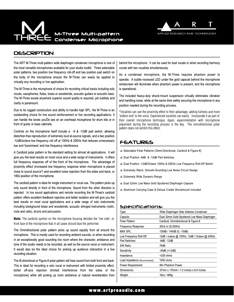 Imagen de la primera página del manual del dispositivo M-One