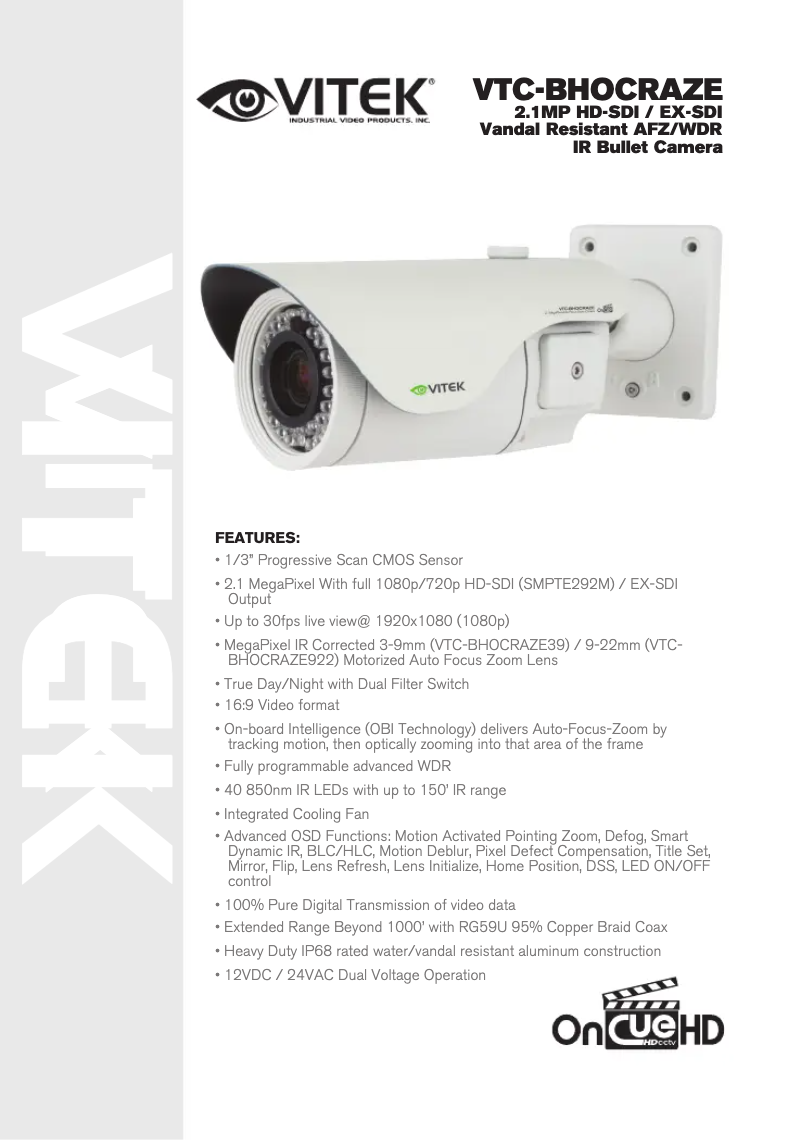 Página 1 del manual Manual de usuario Vitek VTC-BHOCRAZE