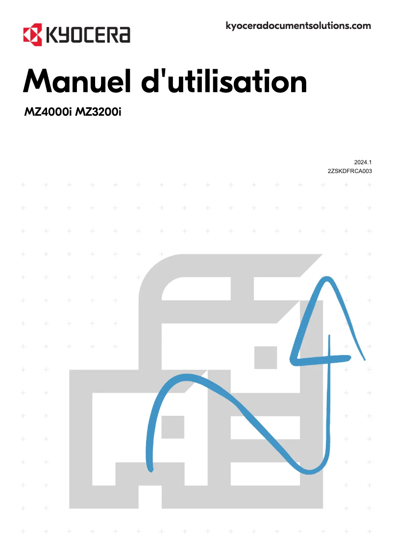 Página 1 del manual Manual de usuario Kyocera TASKalfa MZ4000i