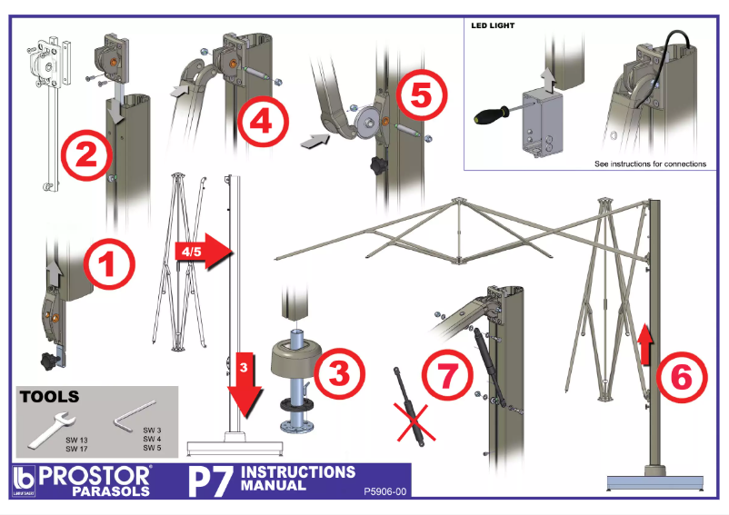 Página 1 del manual Manual de usuario Prostor P7