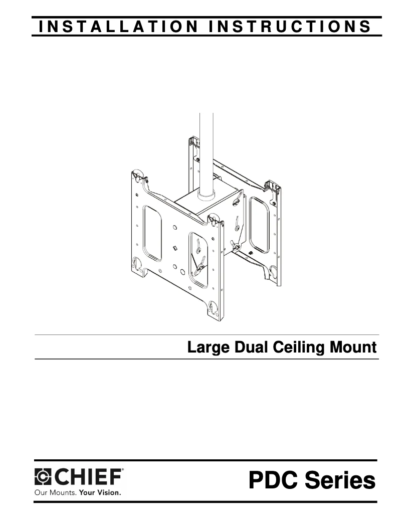 Imagen de la primera página del manual del dispositivo PDC2000B