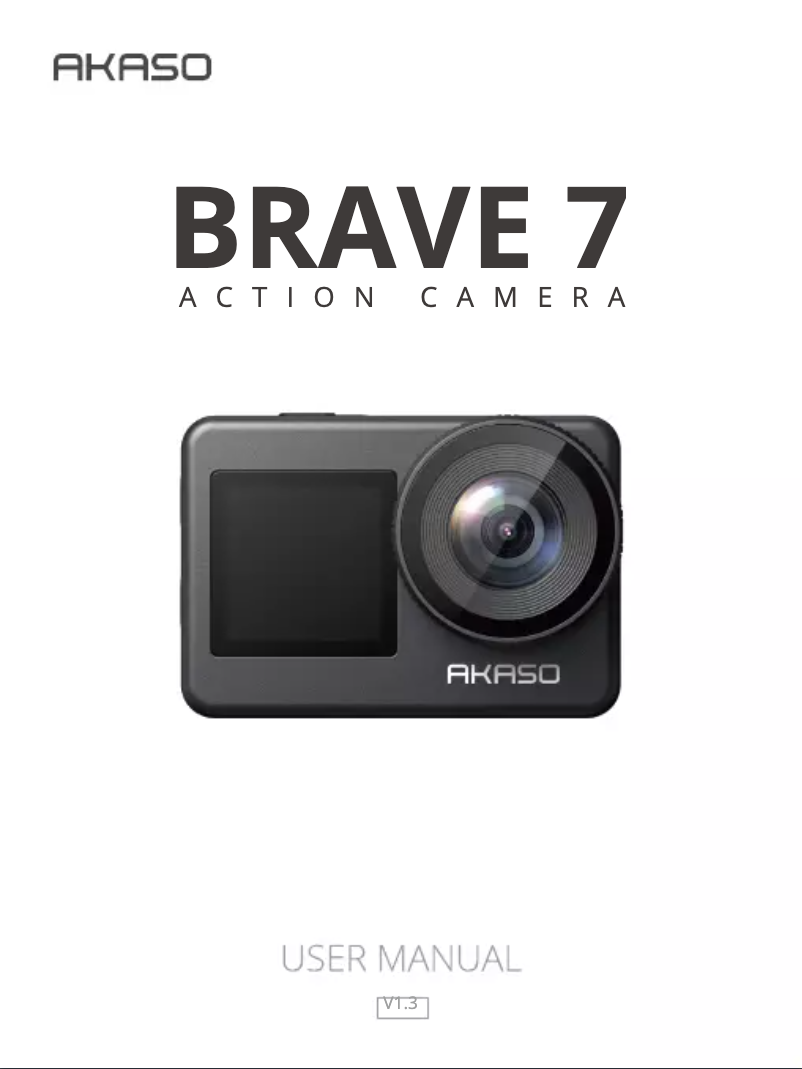 Imagen de la primera página del manual del dispositivo Brave 7