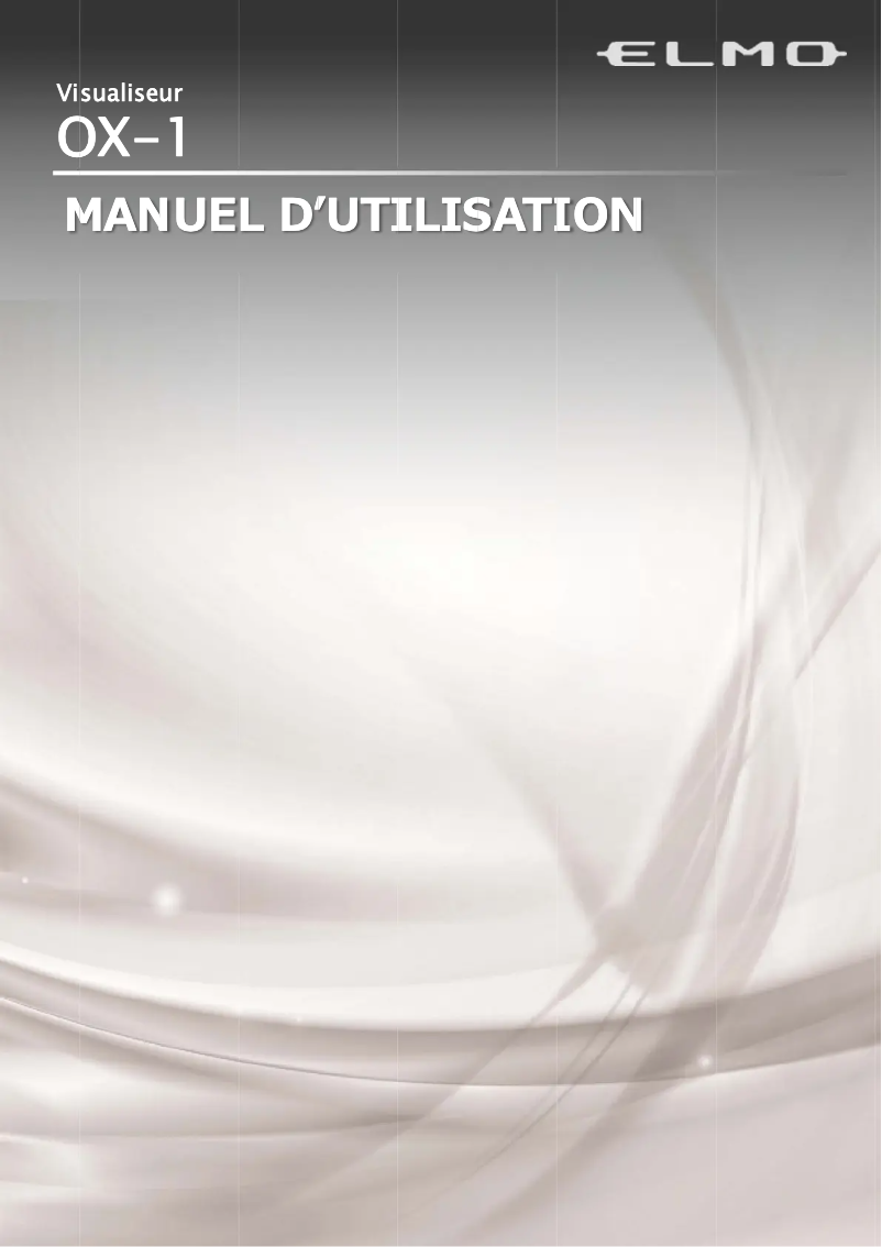Página nº 1 - Manual de usuario Elmo OX-1