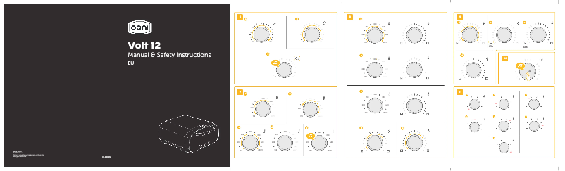 Imagen de la primera página del manual del dispositivo Volt 12