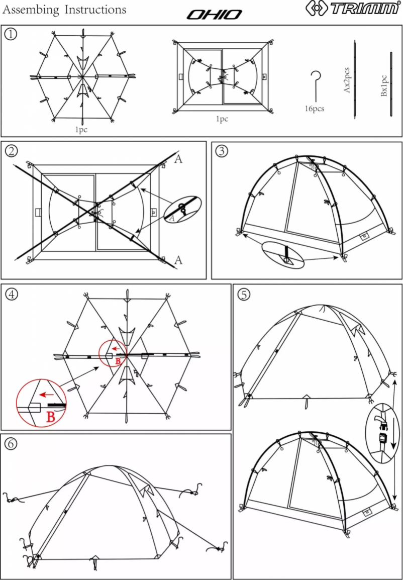 Imagen de la primera página del manual del dispositivo Ohio