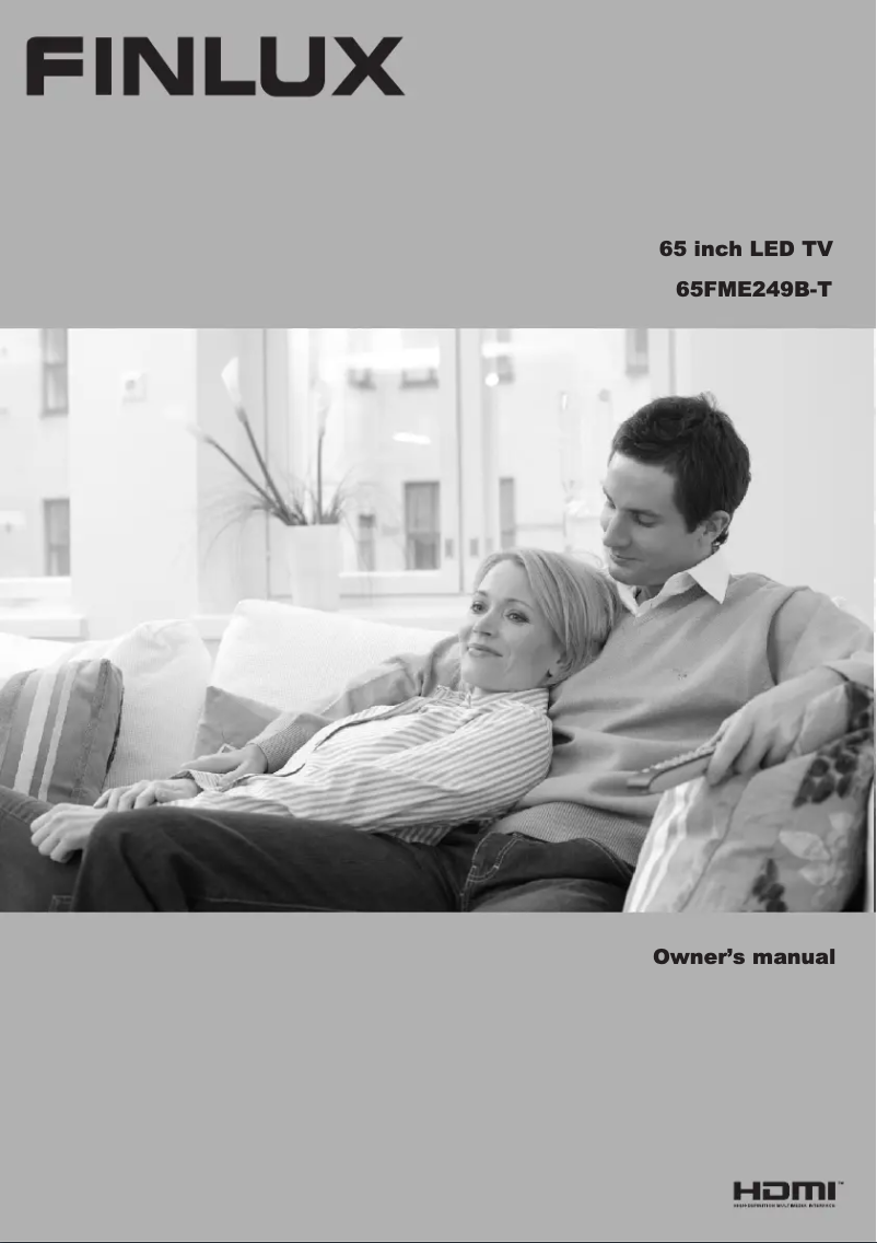 Página 1 del manual Manual de usuario Finlux 65FME249B-T