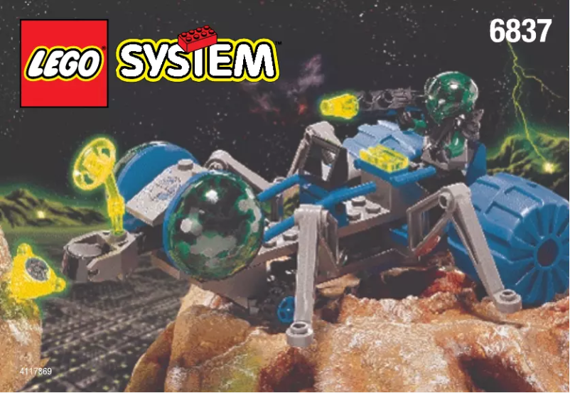 Página 1 del manual Manual de usuario Lego Space 6837