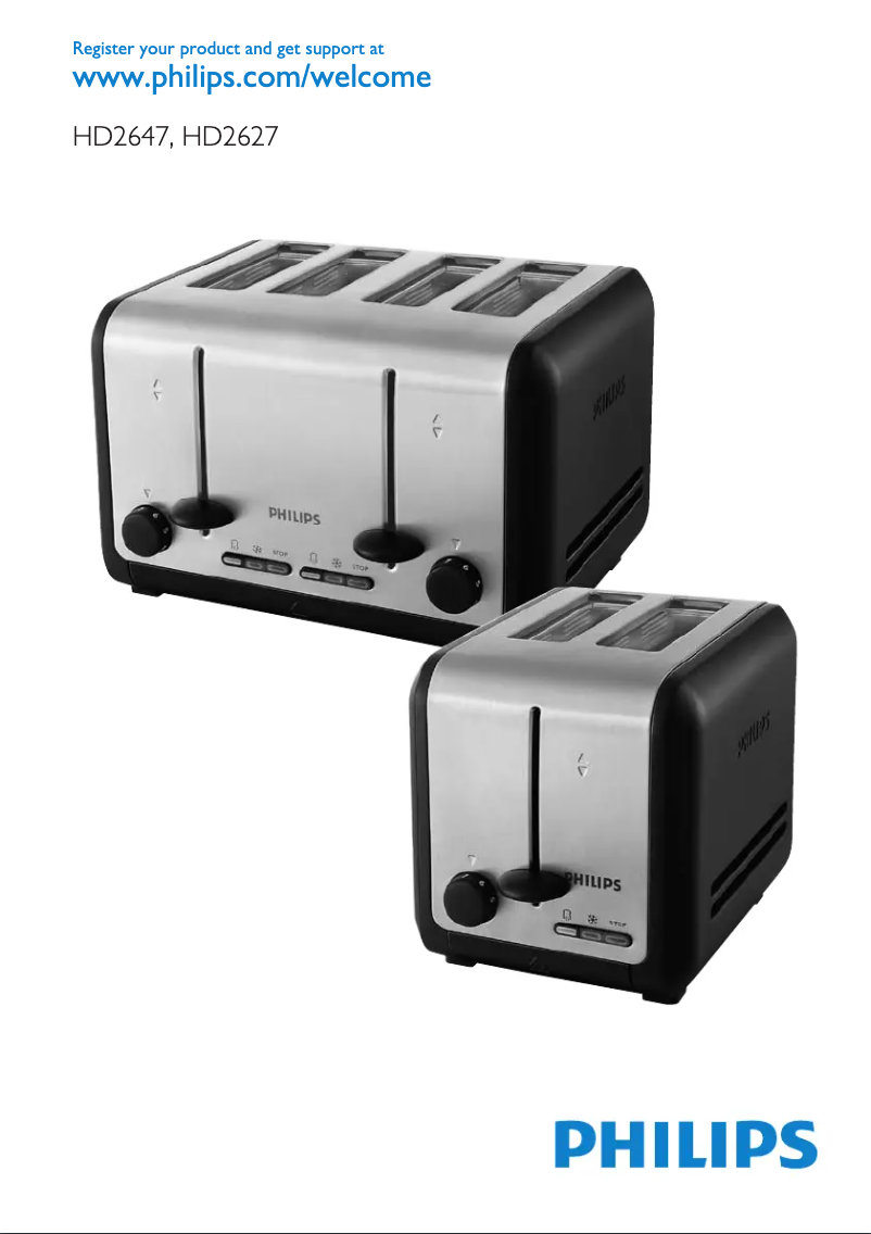 Imagen de la primera página del manual del dispositivo HD2647