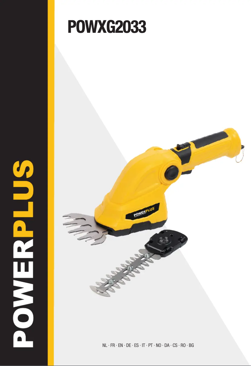 Página 1 del manual Manual de usuario PowerPlus POWXG2033