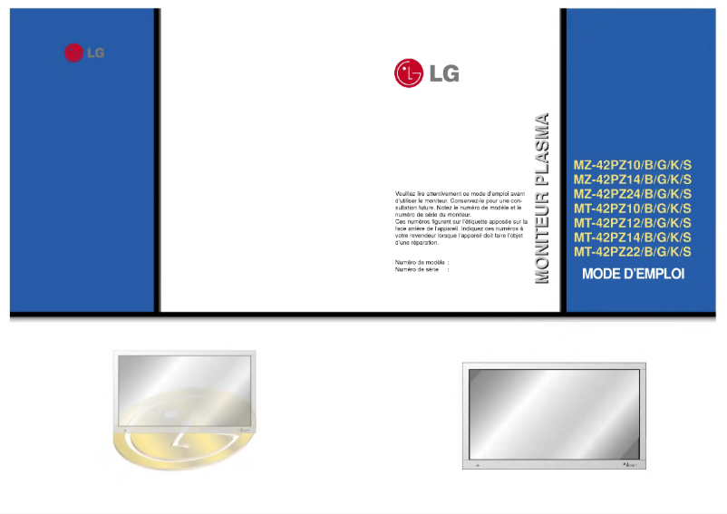 Página nº 1 - Manual de usuario LG MZ-42PZ14