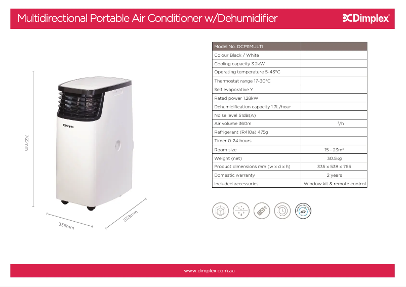 Imagen de la primera página del manual del dispositivo DCP11MULTI