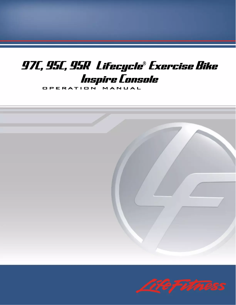 Imagen de la primera página del manual del dispositivo 95R Lifecycle