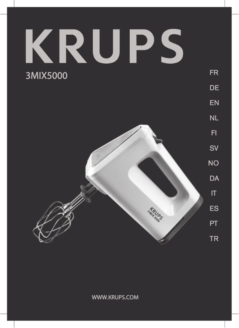 Página 1 del manual Manual de usuario Krups GN 5011