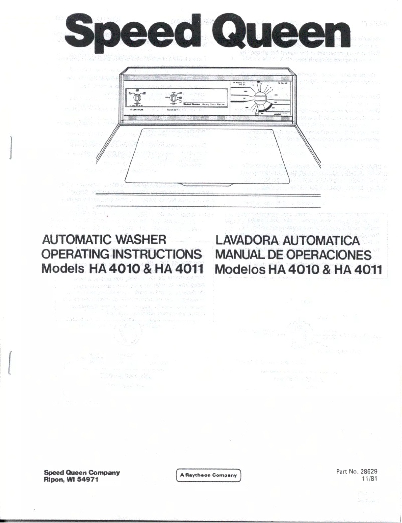 Imagen de la primera página del manual del dispositivo HA4011
