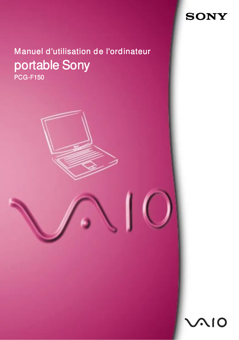 Página nº 1 - Manual de usuario Sony Vaio PCG-F150